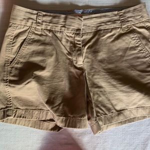 J. Crew 4" chino short - tan